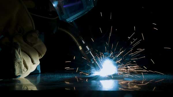 An example of MIG weld
